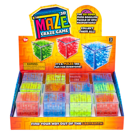 Puzzle Cube Game 2" (12 PC Display)