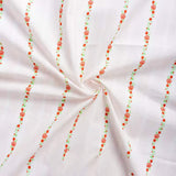 Rural Style Pure Cotton Printed Fabric for Sewing Dresses Home Wear Children's Clothing Decorative Cloth Handmade DIY Fabrics
