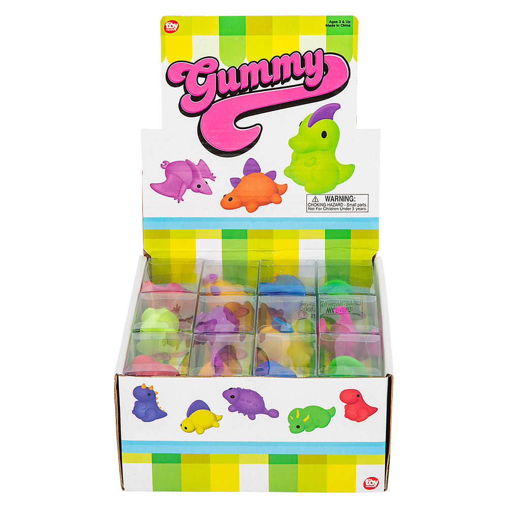 Gummy Dinosaurs Mini Fidget Toy (1 DSP)