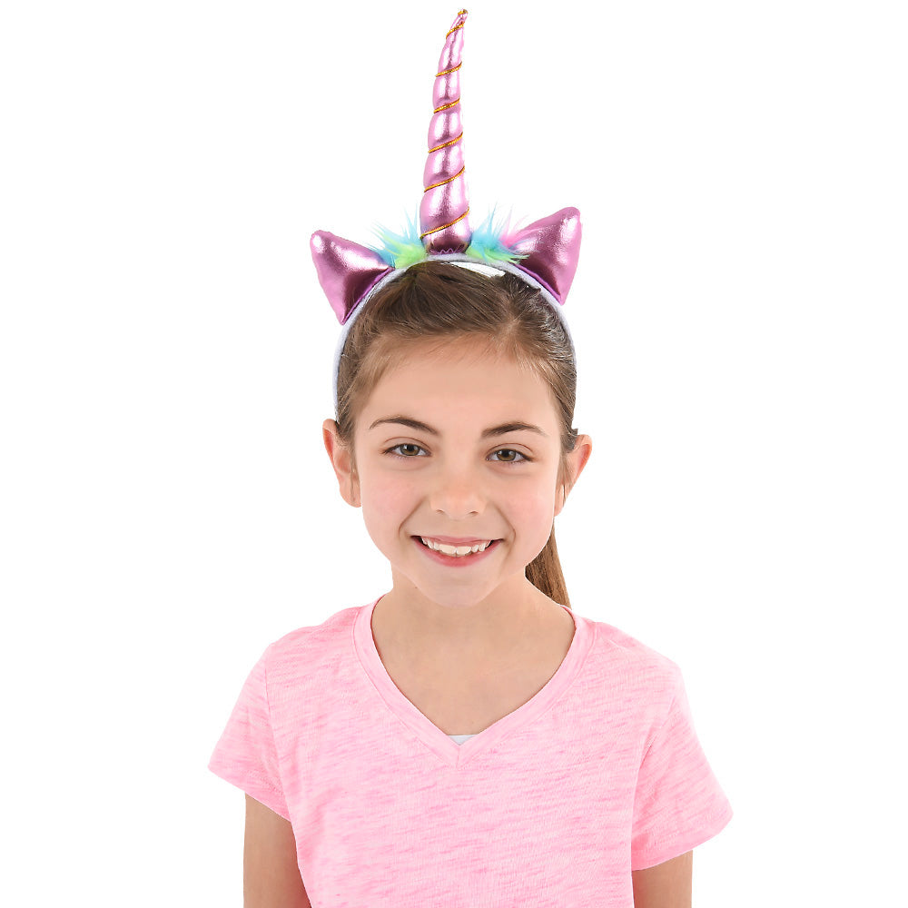 Metallic Unicorn Headband (1 DZ)