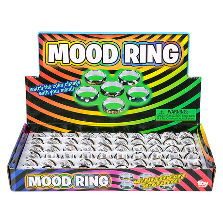 Mood Rings Patterned (60 PC Box)