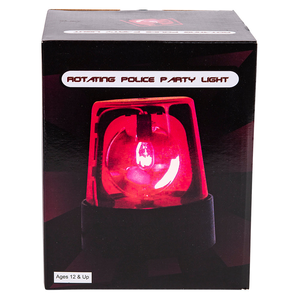 Red Police Beacon Light 7"