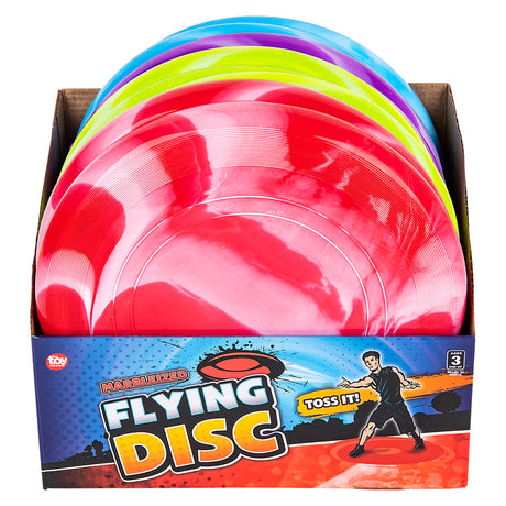 Marbleized Flying Disc (12 Piece Display)