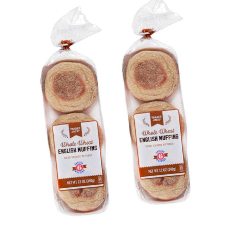 Whole Wheat English Muffins 12 Oz