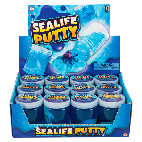 Sea Life Putty (12 Pc Display)