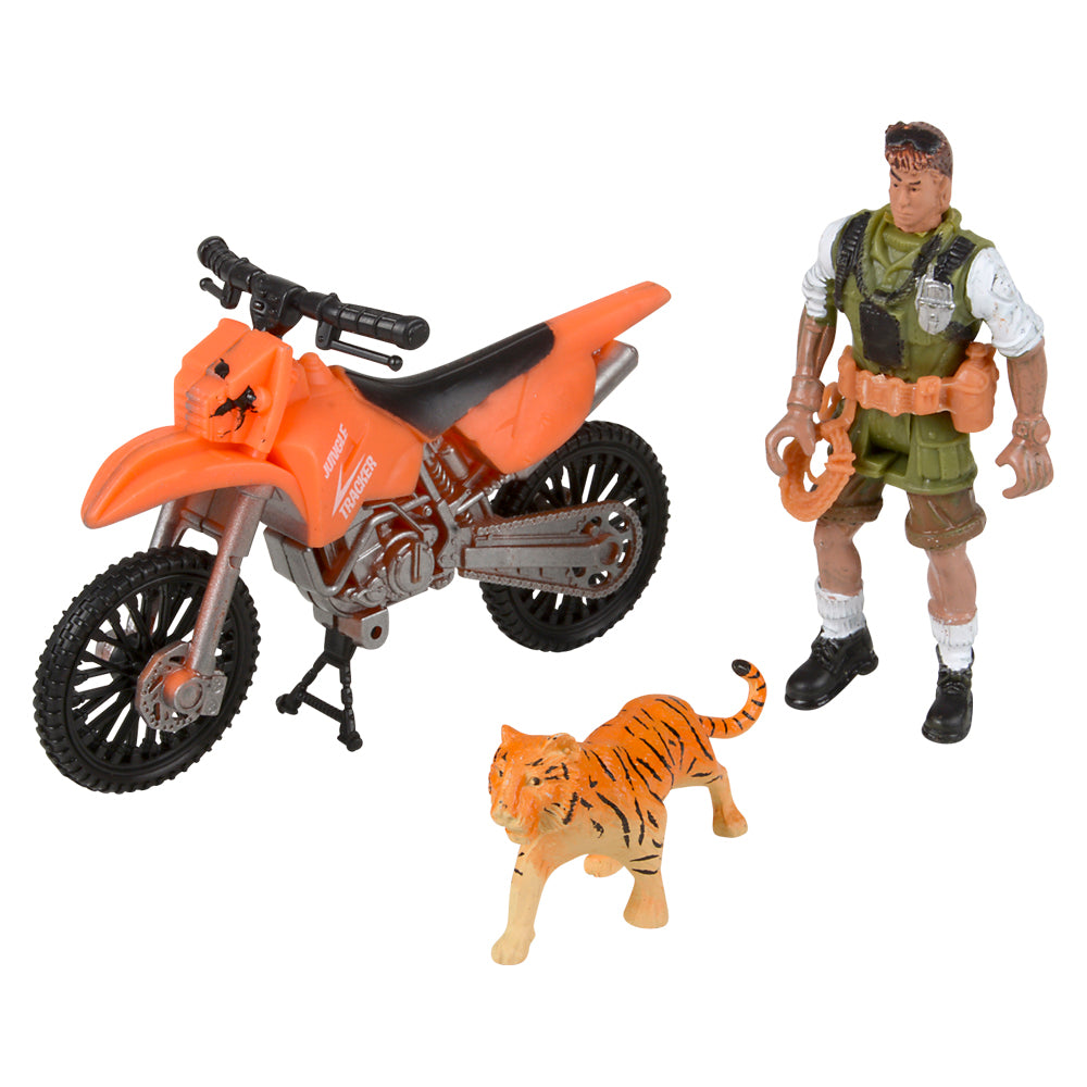 Jungle Motorcycle Play Set