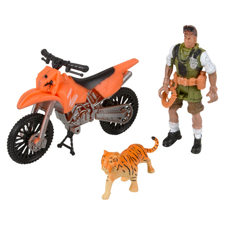 Jungle Motorcycle Play Set