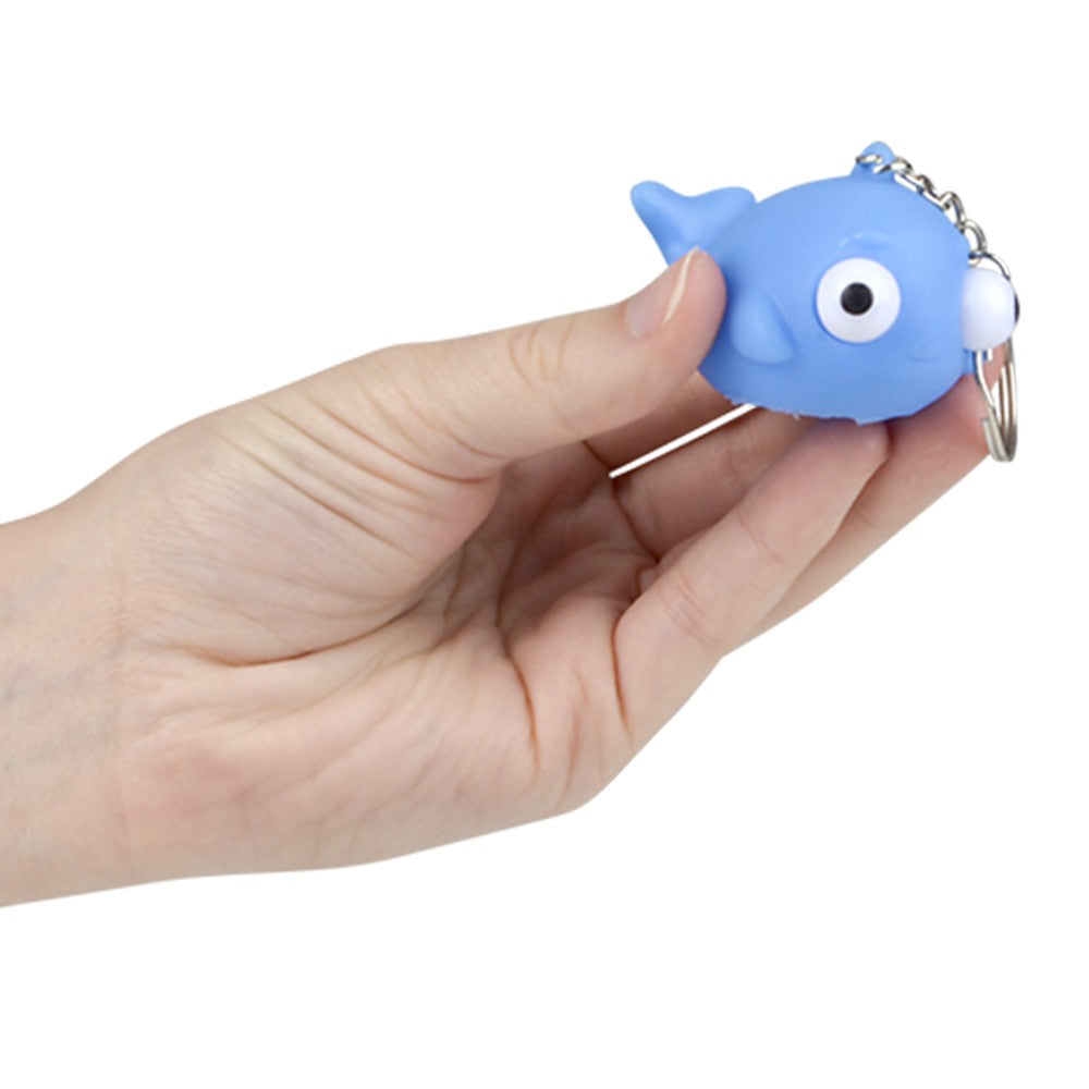 Animal Popping Eye Keychain (1 DZ)