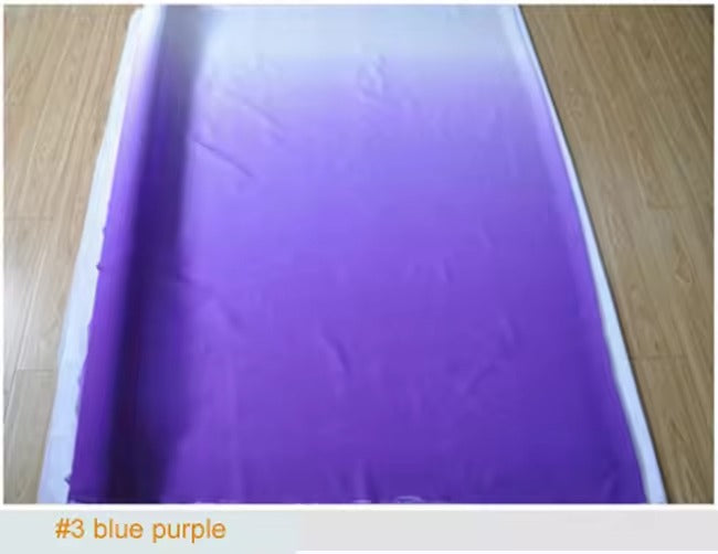 Gradient imitated silk mateiral 30d chiffon fabric for dress 2 tone fabric for dancing clothing wedding fabric meter