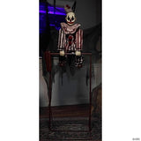 3 Ft. Animated Tumbling Clown Doll Halloween Decoration
