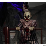 3 Ft. Animated Tumbling Clown Doll Halloween Decoration