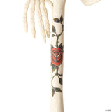 3 Ft. Posable Skeleton with Tattoos Halloween Decoration