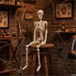 3 Ft. Posable Skeleton with Tattoos Halloween Decoration