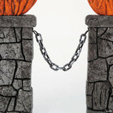3 Ft. x 4 Ft. Pumpkin Fence Halloween Decoration