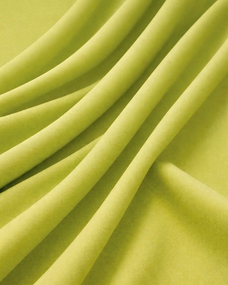 Stretch Twill Denim Look Sage Green