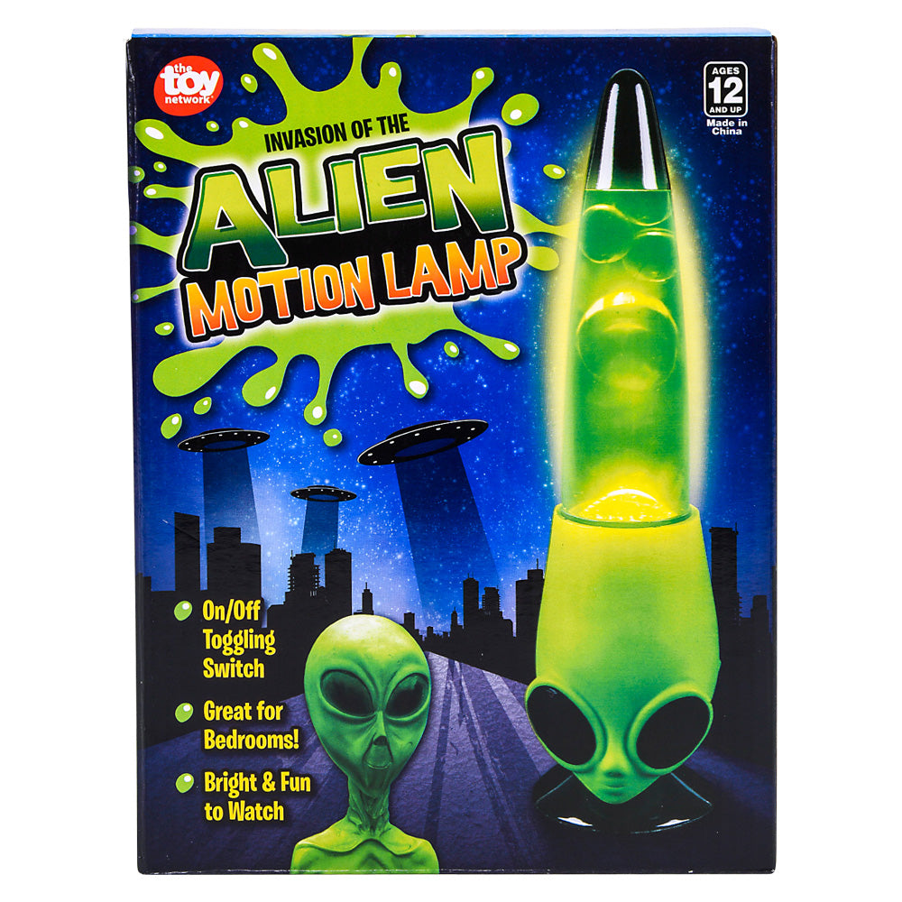 Alien Head Wax Motion Lamp