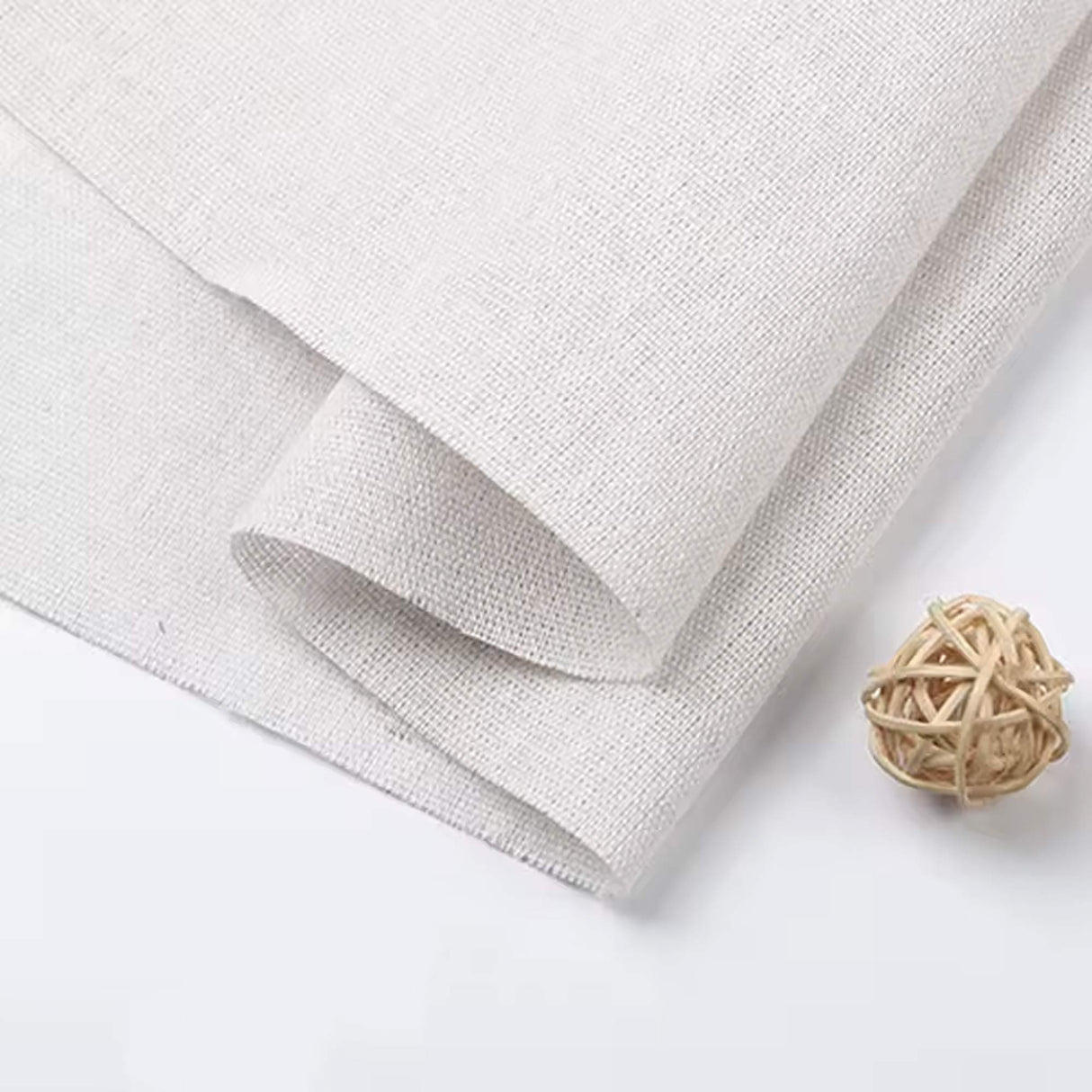 150x200cm/150x50cm  Cotton Linen Woven Fabric For Tables Decoration，Embroidery Practice Fabric ,Curtains, Handmade DIY Fabric