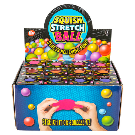 Squish Stretch Yummy Ball 2.5" (1 DSP)