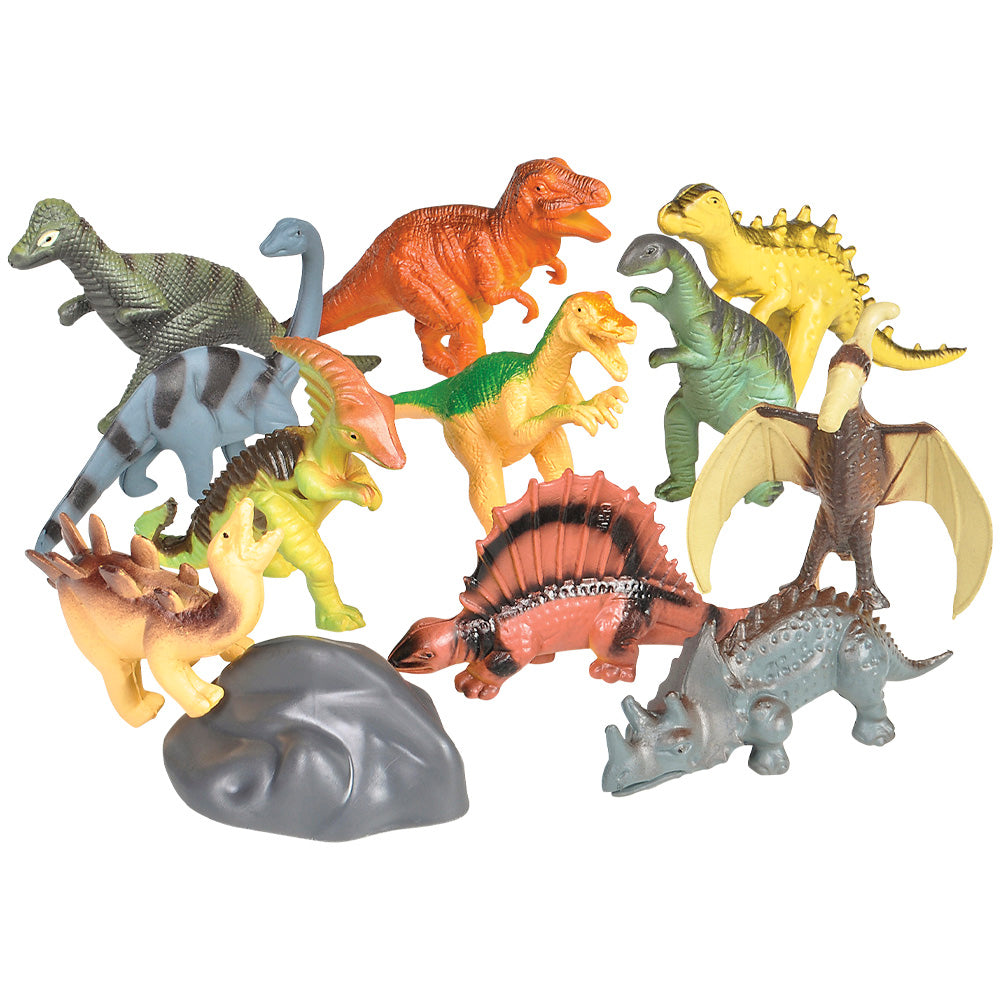 Dinosaur Mesh Bag Play Set (12 Pc)