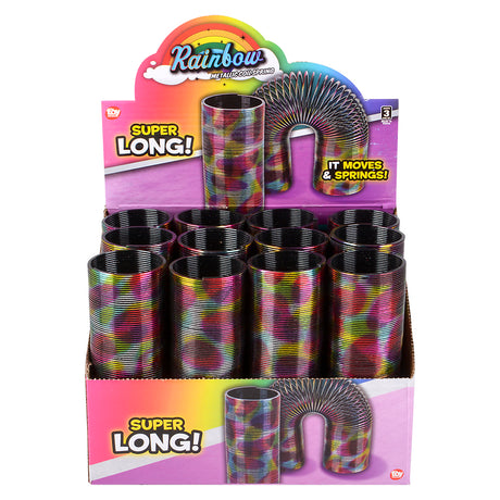 Rainbow Coil Spring (12 Pc Display)