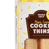 Meyer Lemon Cookie Thins 9 oz Crisp & Citrusy