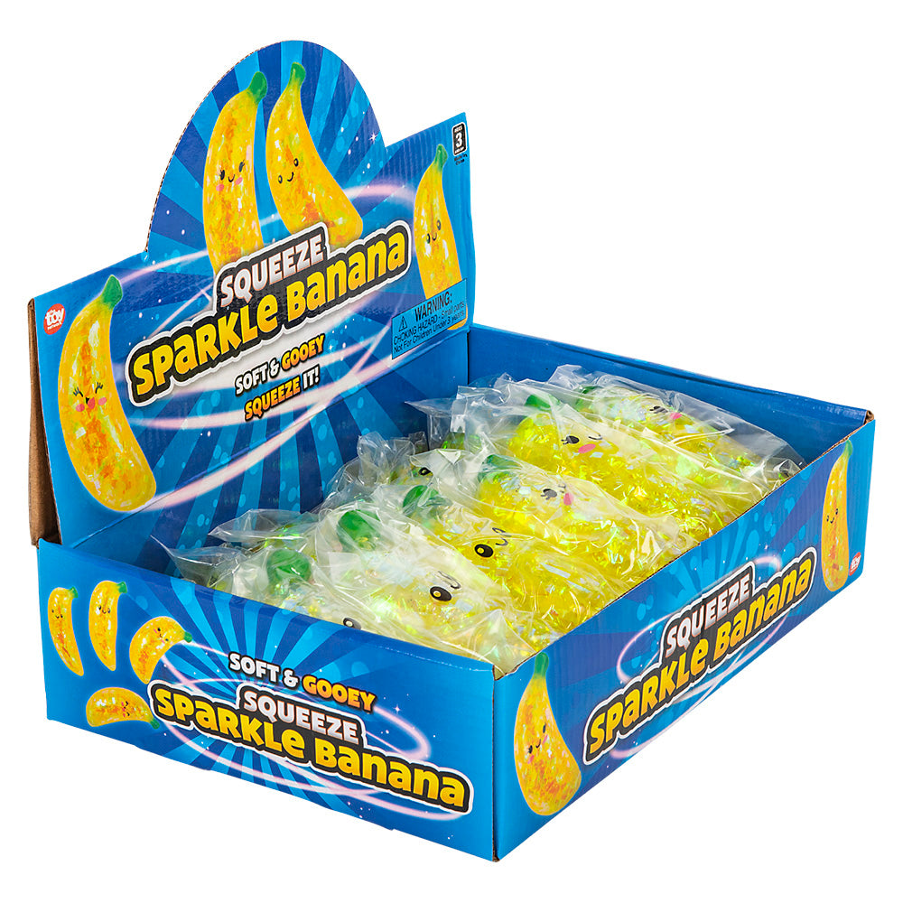 Squeeze Sparkle Banana (12 PC Display)