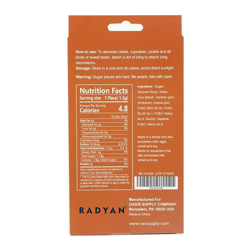 Thanksgiving Fall Edible Cake Decorations Candy Cupcake