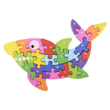 Wooden Shark Letter Puzzle (1 PC)