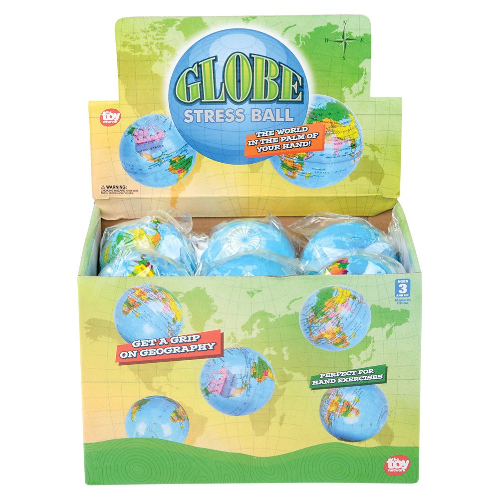 Globe Stress Ball (1 DZ)