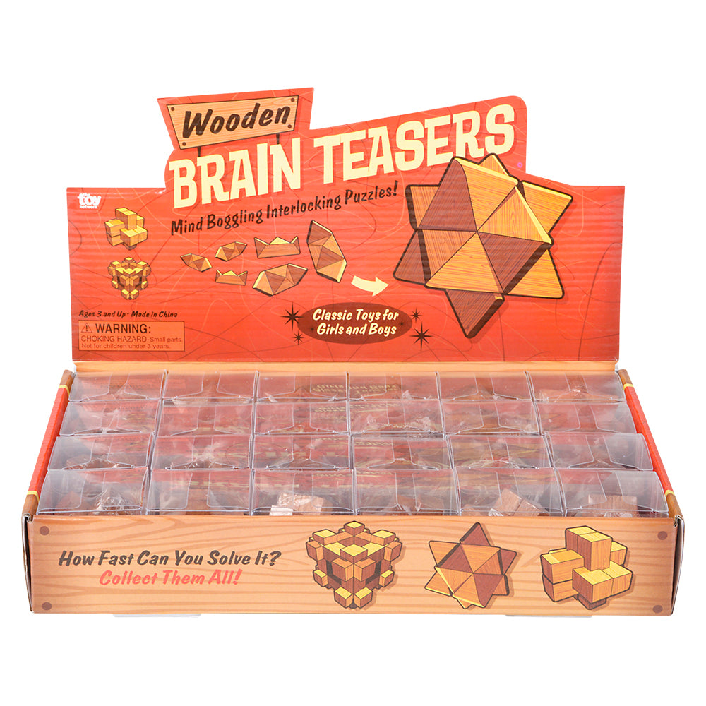 Wooden Brain Teasers (1 DSP)