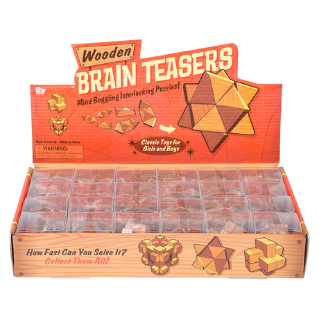 Wooden Brain Teasers (1 DSP)