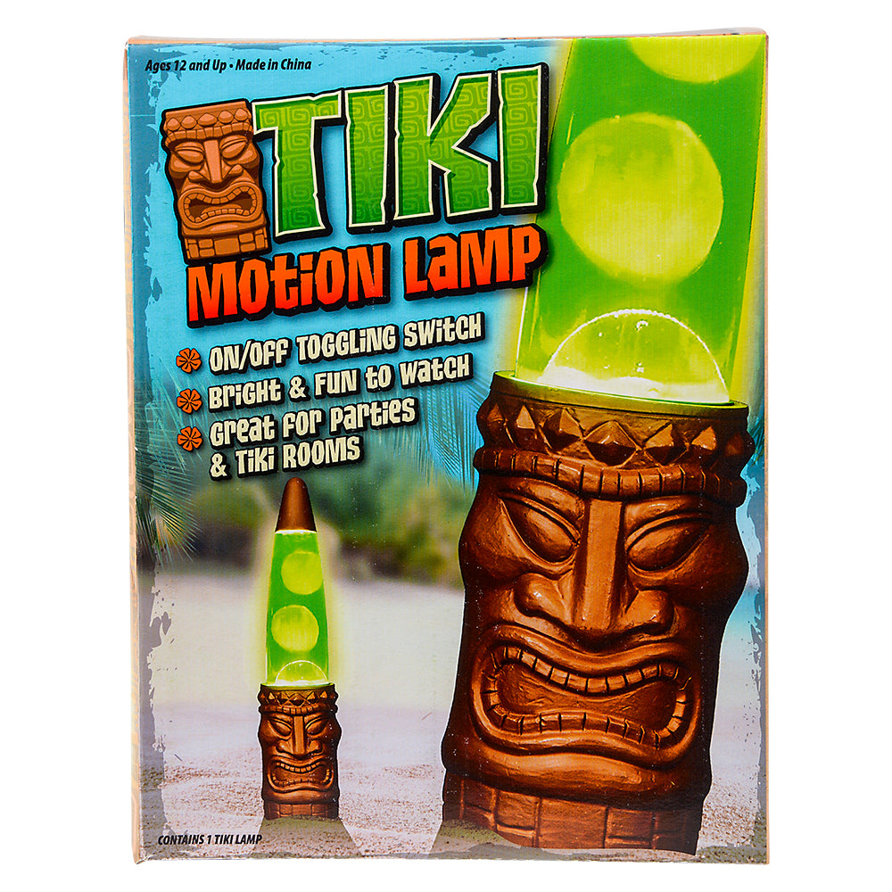 Tiki Motion Lamp 13"