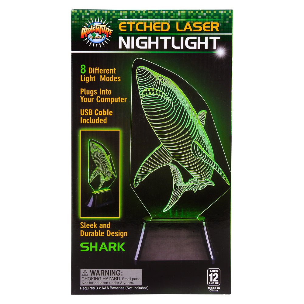 3D Laser Light Shark Light