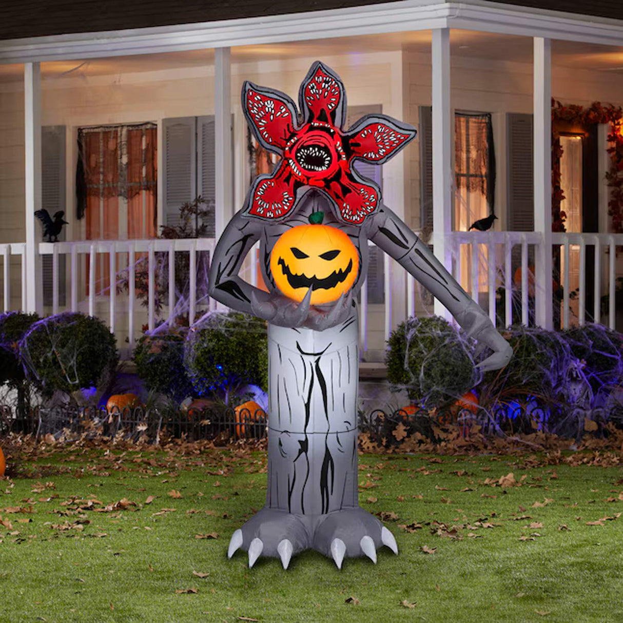 6.99 Feets Lighted Netflix Stranger Things Demogorgon Jack-o-Lantern Inflatable