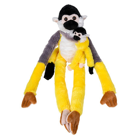 Hanging Squirrel Monkey Plush 28"