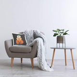 Stupell Industries Happy Jack-o-Lanterns Decorative Printed Pillow Halloween Accent