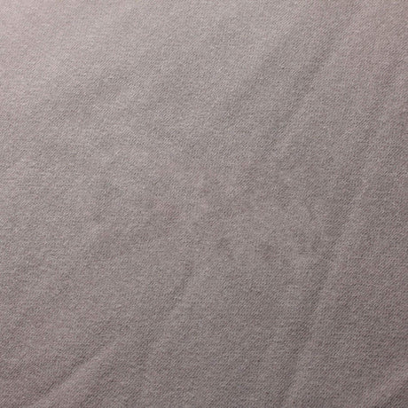 Fleece Solid Cotton Polyester Fabric - Gray Solid, 58-60" Width, 300 GSM (1 Yard)