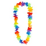 Rainbow Flower Leis (1 DZ)