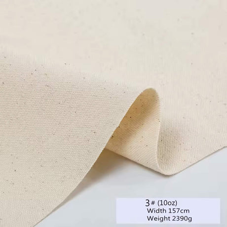 Primary Color 100% Cotton Canvas Fabric By Half Meters For Sewing Sofa Cover DIY Bags Cloth Material  W300073
