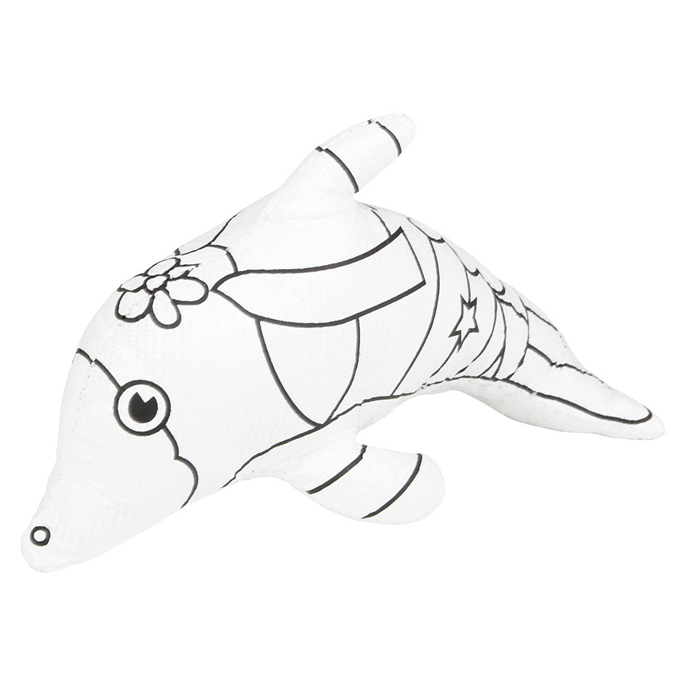 Color-A-Pal Dolphin Plush (1 PC)