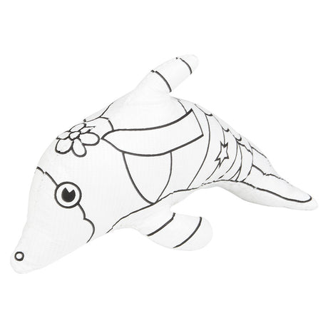 Color-A-Pal Dolphin Plush (1 PC)