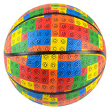 Basketball Block Pattern Regulation Basketball