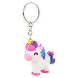 Unicorn Keychains 2.25" (24 Pc Poly Bag)