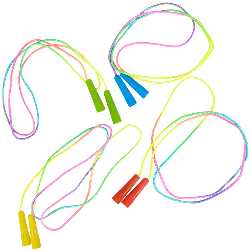 Rainbow Jump Rope 87" (1 DZ)