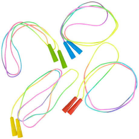 Rainbow Jump Rope 87" (1 DZ)
