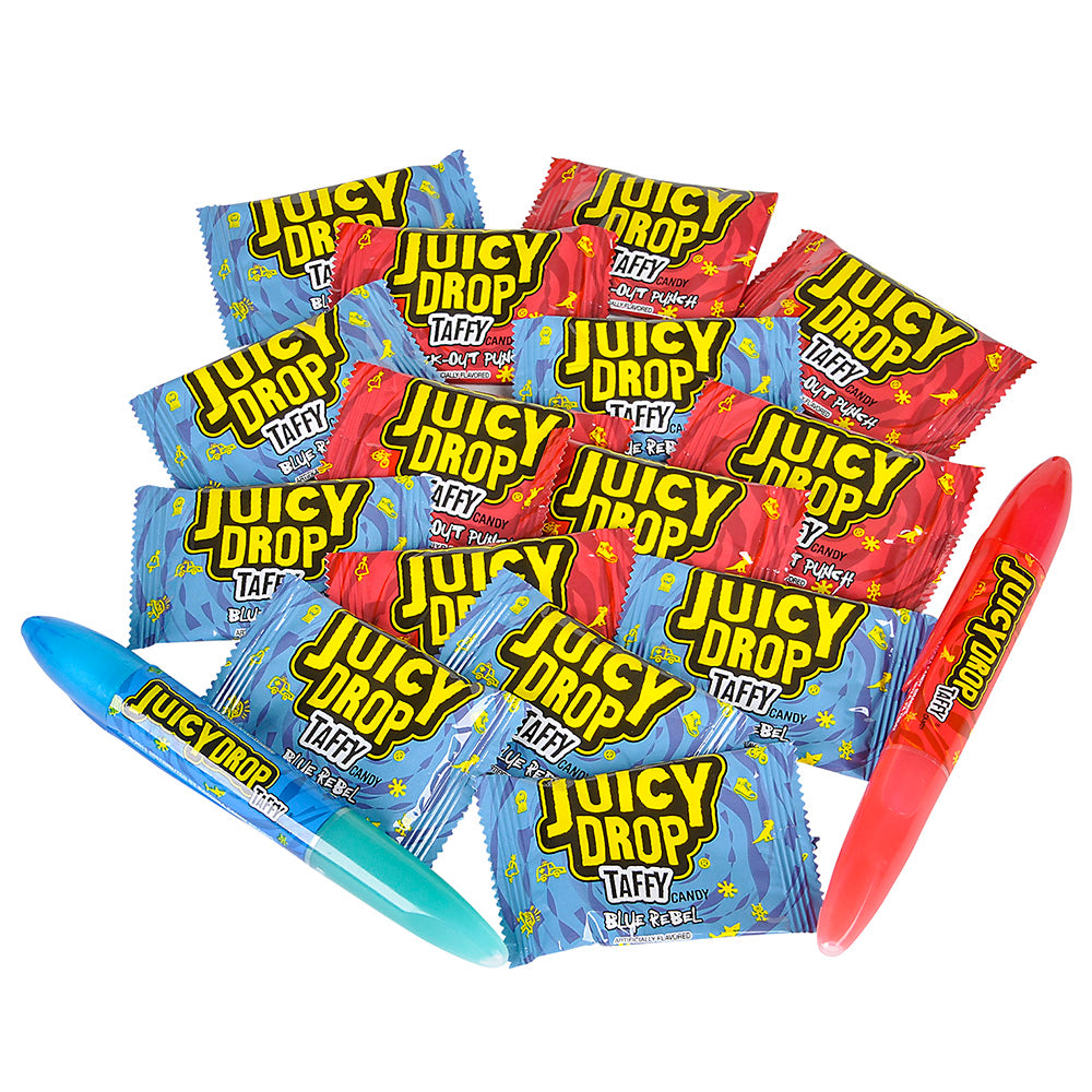 Juicy Drop Taffy Assorted Flavors (1 Box)
