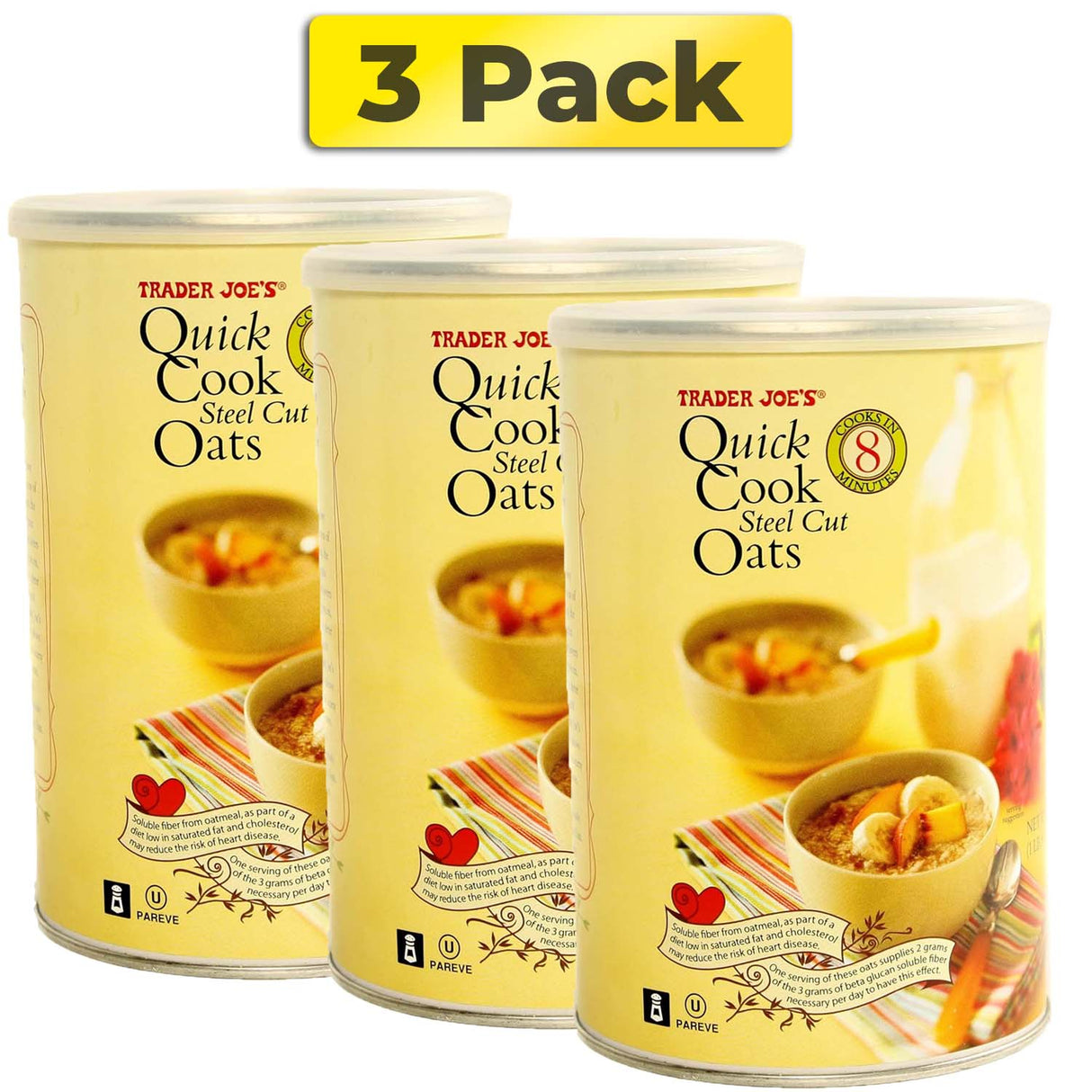 Trader Joe's Quick Cook Steel Cut Oats 24 oz