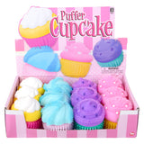 Puffer Cupcake Squeeze Toy (1 DZ)