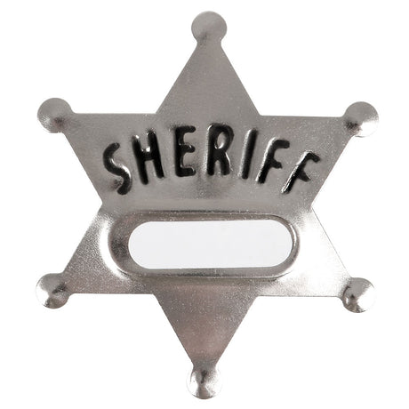 Metal Sheriff Badge (1 DZ)