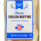 Trader Joe’s Classic English Muffins 12 Oz